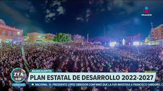 Tere Jiménez presenta el Plan Estatal de Desarrollo 2022-2027 | Noticias con Francisco Zea