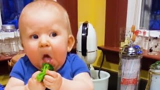 Funny Naughty Babies Tasting New foods for the first Time - Funniest Home Videos
