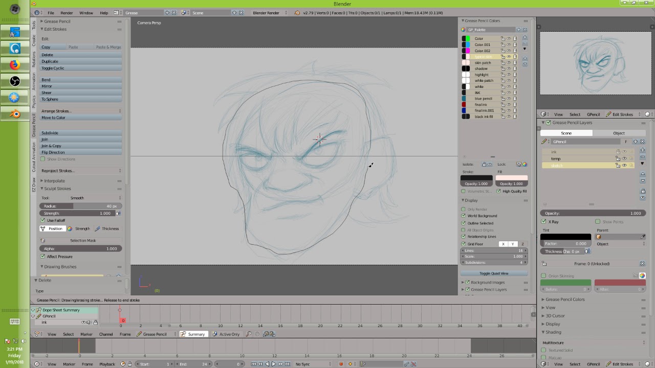 Blender Grease Pencil Tutorials Erturk