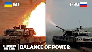 Russian Vs. Western-Made Tanks In The Ukraine War | Balance Of Power | Insider