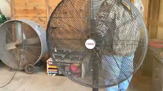 BigIron Online Auction HX2430 Central Machinery 30” Shop Fan