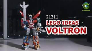 Forming the LEGO Ideas Voltron 21311