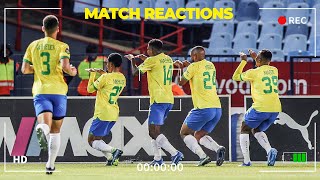 Match Reaction🎙 | Sipho Mbule credits the win against Cape town Spurs to teamwork!👆