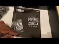 unboxing asus prime z390 a motherboard review