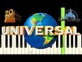 4 Famous Movie Intros - BEGINNER Piano tutorial