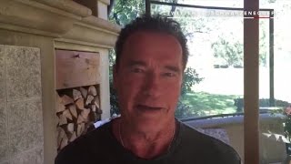 Schwarzenegger responds to Trump