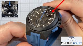 Quartz Chronograph WITH an Integrated Rubber Strap?! Bulova Maquina Sport Chronograph Full Review