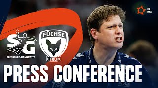 Press Conference | SG Flensburg-Handewitt vs Füchse Berlin