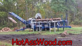 HotAssWood.com MOBILE FIREWOOD PROCRSSING