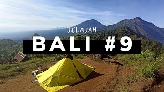 Jelajah Bali #9 - Ngecamp di Spot Terbaik Kintamani Bali! Pemandangan Laut, Gunung Rinjani dan Agung