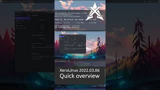 XeroLinux 2022.03.06 Quick overview #Shorts