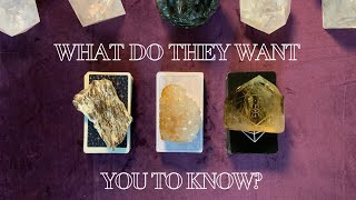 🪷What does this PERSON want YOU to KNOW? 💗 Pick a card Tarot Oracle Love Reading🪷