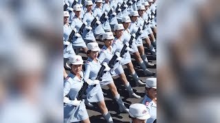 No visual effects! This is rehearsal for China's National Day parade 這不是特效！這是民兵方隊真實閱兵演練