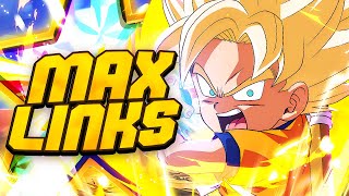 (Dokkan Battle) 100% MAX LINKS DOKKANFEST SSJ DAIMA GOKU COMPLETE SHOWCASE!