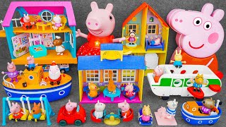 123 Minutes Satisfying with Unboxing Cute Peppa Pig BackPack Toys Collection ASMR | Review Toys