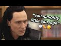 tom hiddleston moments that make me wanna break the main mcu timeline