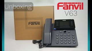 Fanvil V63 Prime Business Phone Unboxing