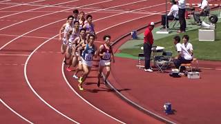 第 95 回関西学生陸上競技対校選手権大会　男子１部800ｍ予選２組