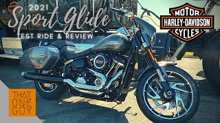 2021 Harley-Davidson Sport Glide Test Ride and Review | Iron Steed H-D Vacaville