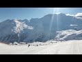 hintertux glacier the blue piste in tirol zillertal