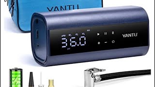 YANTU Cordless Tire Inflator Portable Air Compressor For Car Tires