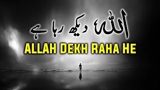 ALLAH Dekh Raha He | Beautiful Spiritual Quotes Compilation | Listen the Islam Q.K