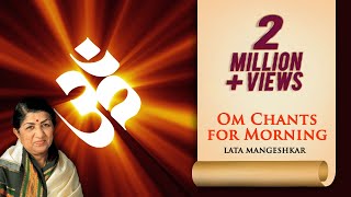 Om Chant for Morning Meditation | Lata Mangeshkar | Pandit Ronu Majumdar