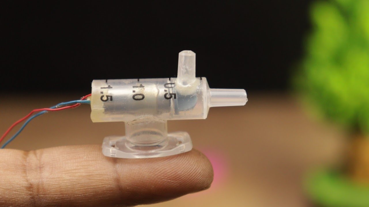 How To Make Micro Water Pump At Home Youtube