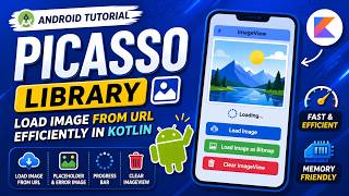 ANDROID - PICASSO LIBRARY || IMAGE PROCESSING || TUTORIAL IN KOTLIN