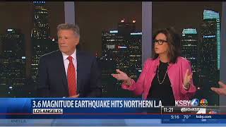 Small earthquake jolts Los Angeles resident