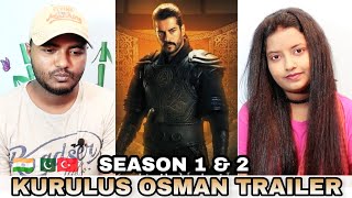Indian Reaction on Kurulus Osman Trailer Reaction | Season 1 & 2