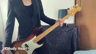 Cloudy Heart/Boowy【Bass Cover】