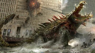 Giant Crocodile Attack Scene - Rampage (2018) Movie Clip HD