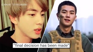 Did K-President Give FINAL Words Jin & Suga WILL ENLIST in MILITARY ASAP? RM Admits BEING ANGRY!