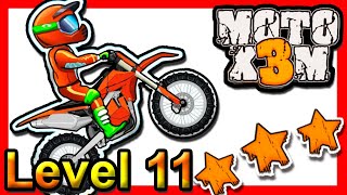 Moto X3M Bike Race Game Level 11 - 3 Stars [iOS/Android]