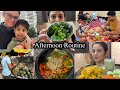 Before Shoot Afternoon Routine | Healthy Lunch 🥗 | Vegetable Rayta Recipe | Beginners Creativity