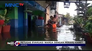 Banjir Jakarta, Warga Tegal Alur, Kalideres, Jakbar Dievakuasi #LintasiNewsMalam 19/01