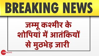 जम्मू कश्मीर के शोपियां में आतंकियों से मुठभेड़ जारी | Jammu and Kashmir | Shopian | Breaking News