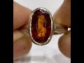 available….natural hessonite gomedh garnet studded in 925 sterling silver ring sku 2227 madaangems