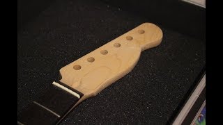 Harley Benton Guitar kit T-style (part 7) : shaping the headstock