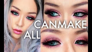 プチプラ！キャンメイク縛り目立つ夏のフェスメイク｜ALL CANMAKE FESTIVAL MAKEUP TUTORIAL