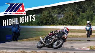 MotoAmerica Royal Enfield Build. Train. Race. Race Highlights at Brainerd 2023