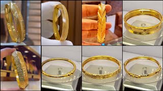 22k Indian Gold kara design for Men - Gold Kada designs 2023 | Glorious Jewelry