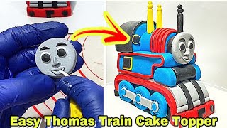 Easy Thomas Train Cake Topper Tutorial for Everyone with Complete Details