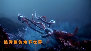 海洋被人类工业垃圾污染，海底生物发生变异，全都变成了机械怪物