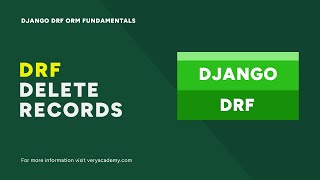 Deleting Records | Django DRF ORM Query Fundamentals Course