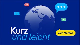 Deutsch lernen mit Videos | Kurz und leicht vom 23.12.2024 | mit deutschen Untertiteln