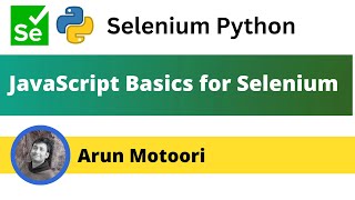 JavaScript basics for Selenium (Selenium Python)