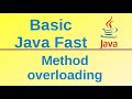 Method overloading - Basic Java Fast (19)