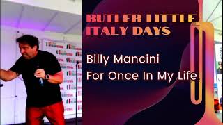 Festival Entertainment Billy Mancini is a one man show crowd pleaser!